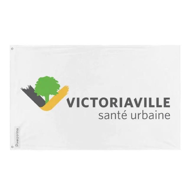 Drapeau Victoriaville Plusieurs Tailles en Polyester - Pixelforma 