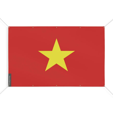 Drapeau viêt nam 10 oeillets en plusieurs tailles (s) - pixelforma