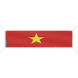 Drapeau viêt nam polyester résistant aux intempéries