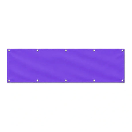 Drapeau Violet grand format XL en polyester avec dix œillets