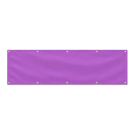 Drapeau Violet Clair grand format XL en polyester avec dix œillets