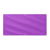 Drapeau violet clair france en polyester résistant œillets