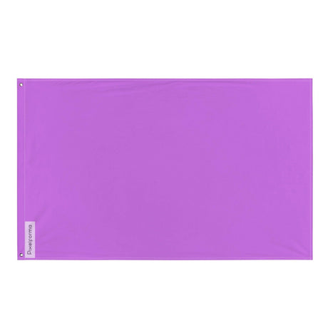 Drapeau Violet Clair en plusieurs tailles 100 % polyester Imprimer avec Double ourlet - Pixelforma