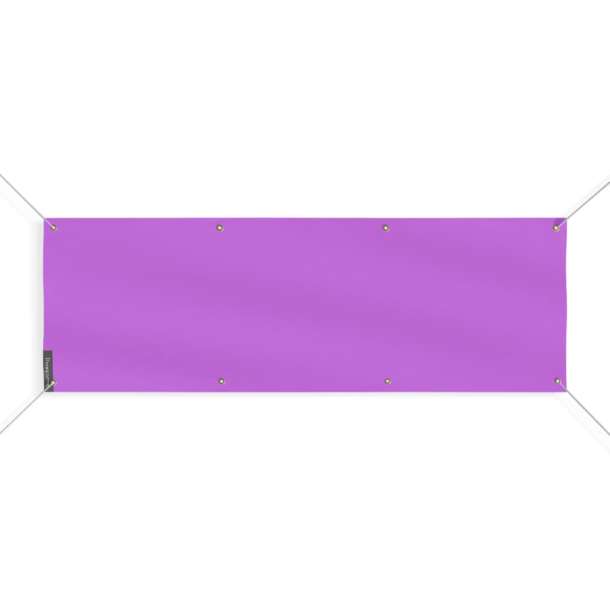 Drapeau violet clair en polyester résistant aux intempéries