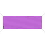 Drapeau violet clair en polyester résistant aux intempéries