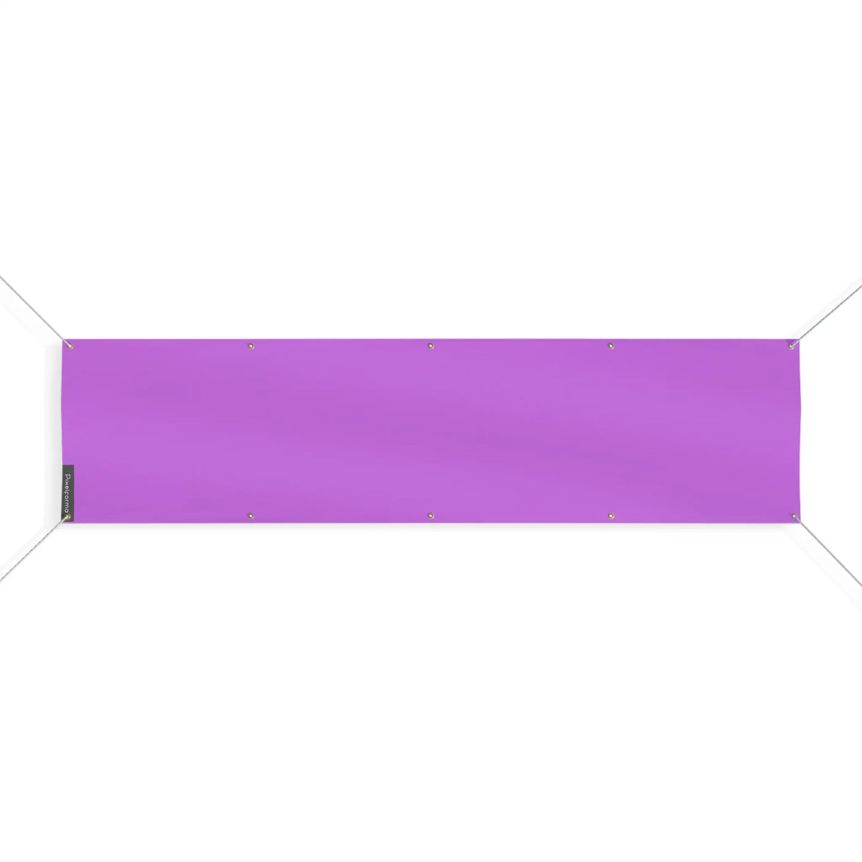 Drapeau violet clair france polyester résistant œillets