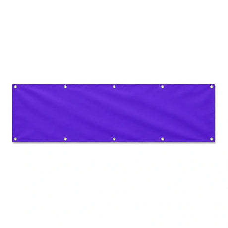 Drapeau Violet Foncé grand format XL en polyester avec dix œillets
