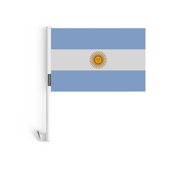 Drapeau voiture argentine en polyester - pixelforma
