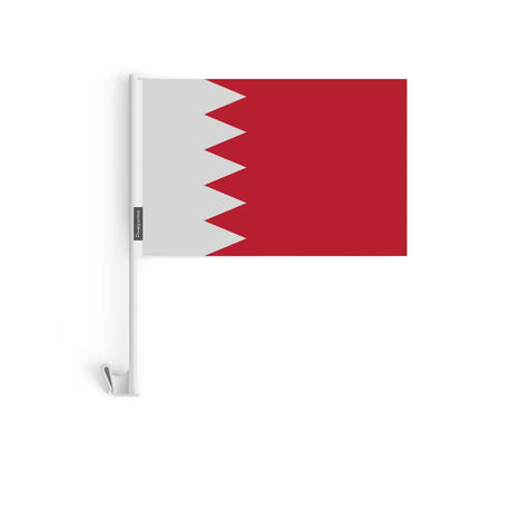 Drapeau voiture bahreïn en polyester - pixelforma