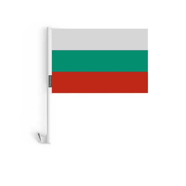 Drapeau Voiture Bulgarie en Polyester - Pixelforma 