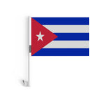 Drapeau Voiture Cuba en Polyester - Pixelforma 