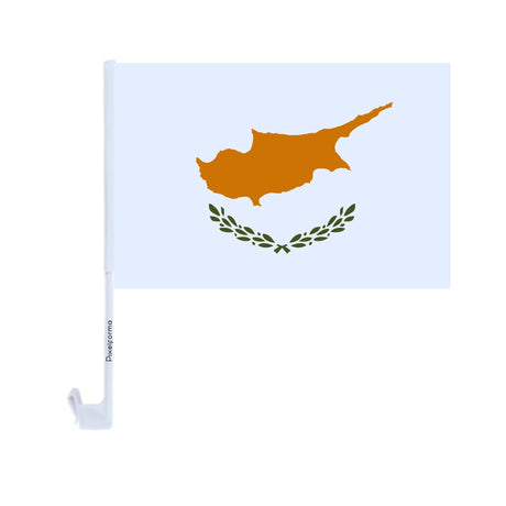 Cyprus Polyester Car Flag - Pixelforma