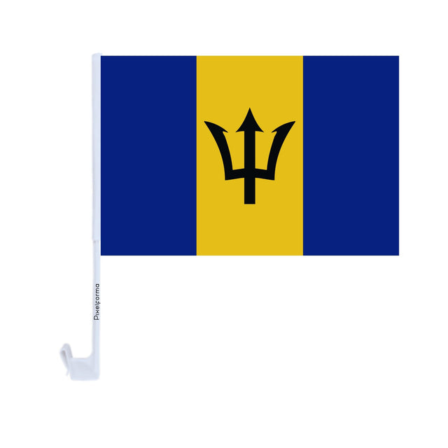 Polyester Barbados Car Flag - Pixelforma