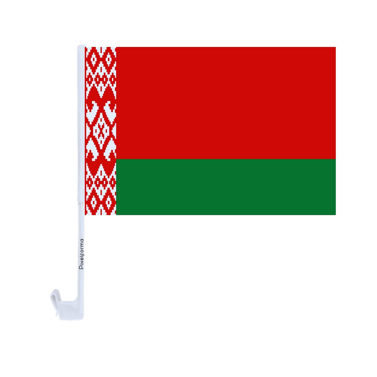 Belarus Polyester Car Flag - Pixelforma