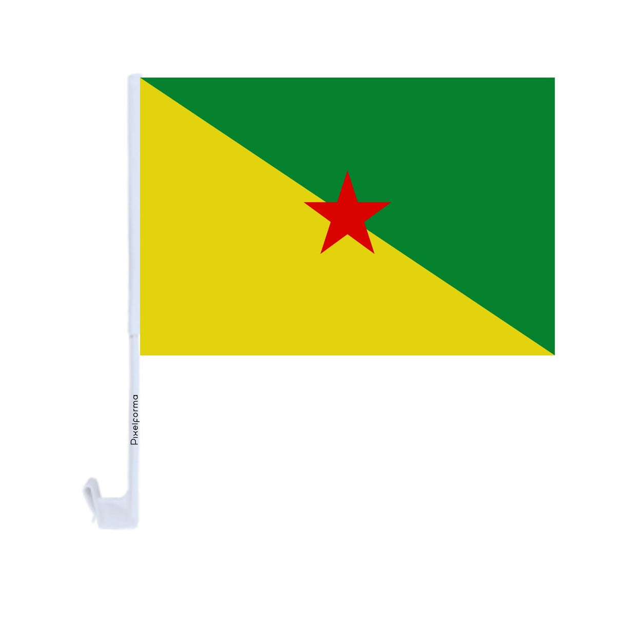 Guyana Car Flag in Polyester - Pixelforma