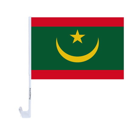 Mauritania Polyester Car Flag - Pixelforma