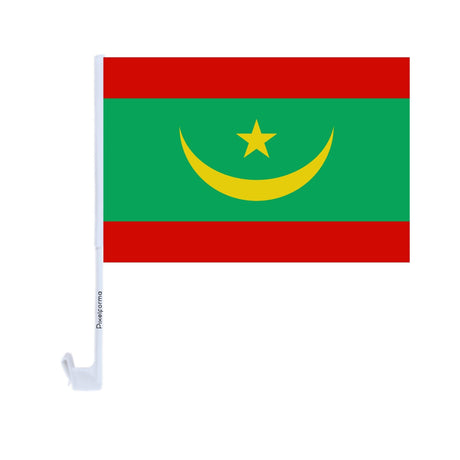 Official Mauritania Car Flag in Polyester - Pixelforma