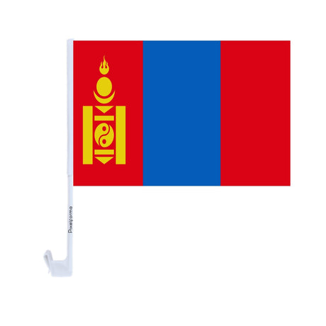 Mongolia Polyester Car Flag - Pixelforma
