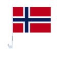 Norway Polyester Car Flag - Pixelforma