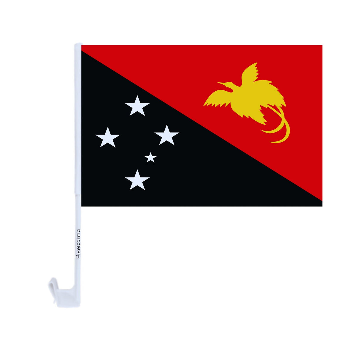 Papua New Guinea Polyester Car Flag - Pixelforma