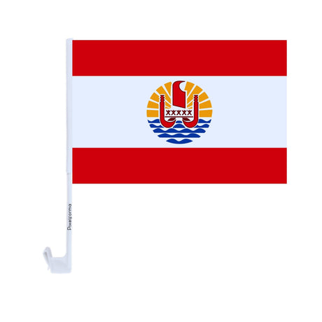 French Polynesia Polyester Car Flag - Pixelforma