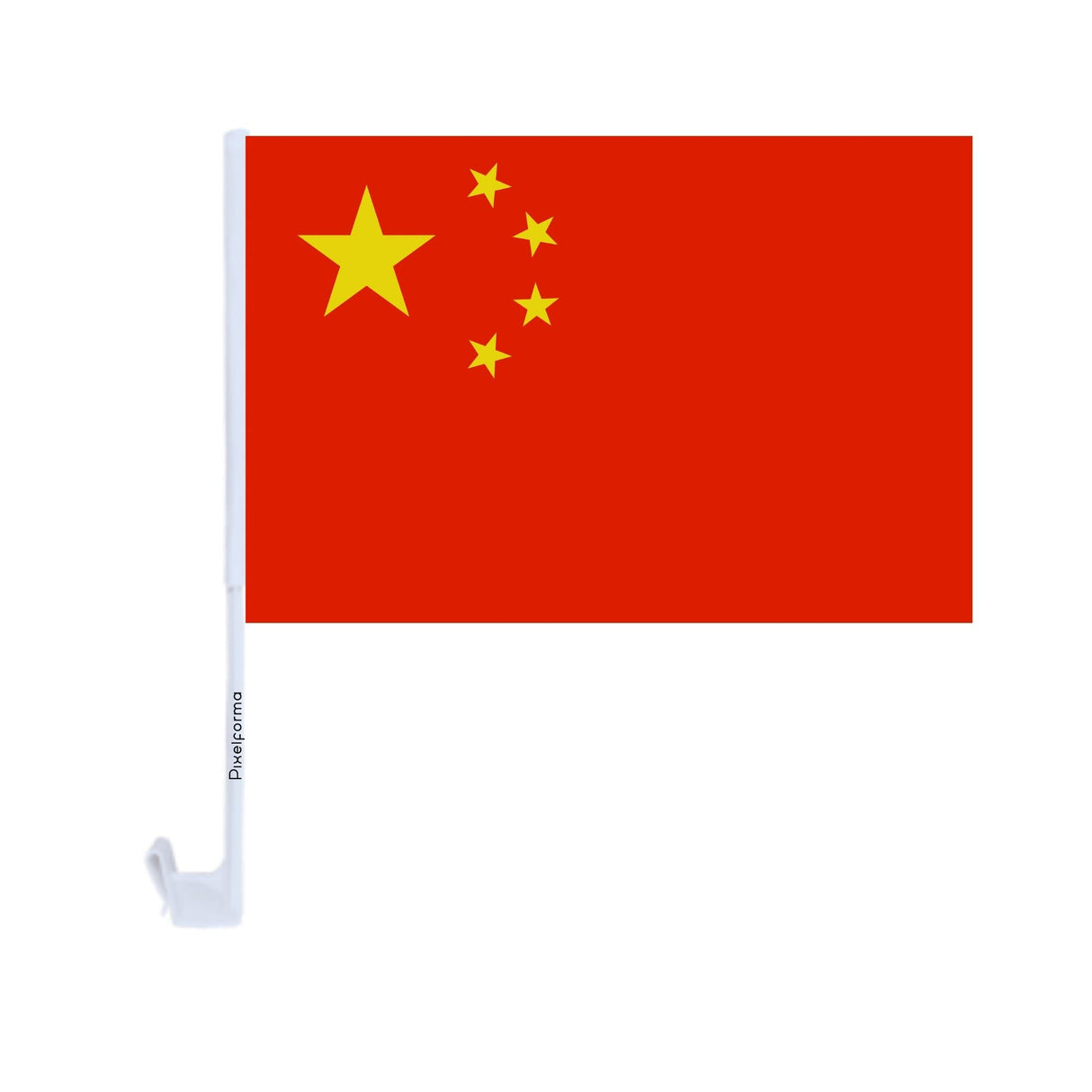 Polyester People's Republic of China Car Flag - Pixelforma