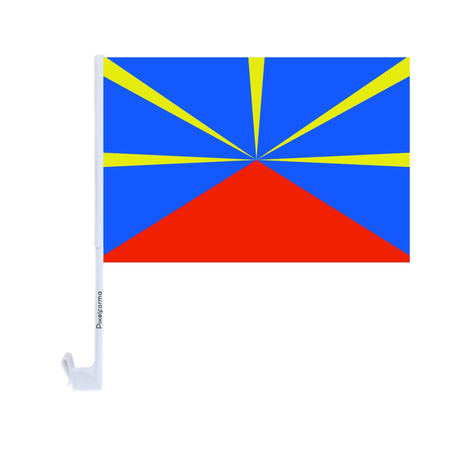 Reunion Island Car Flag in Polyester - Pixelforma