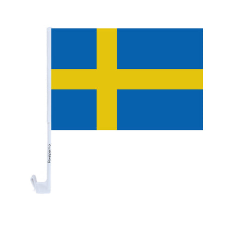 Polyester Sweden Car Flag - Pixelforma