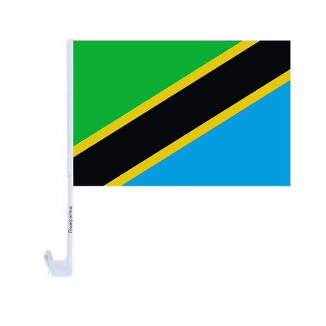 Tanzania Polyester Car Flag - Pixelforma