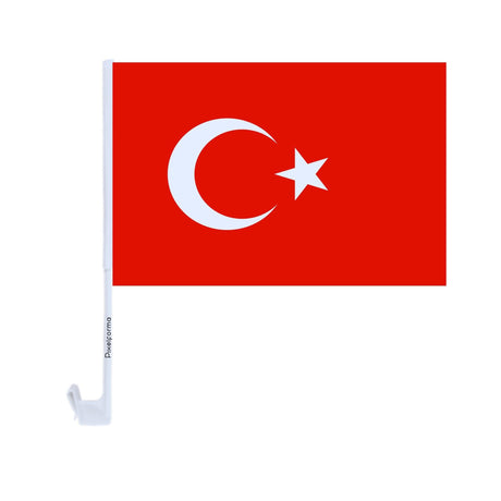 Turkey Polyester Car Flag - Pixelforma