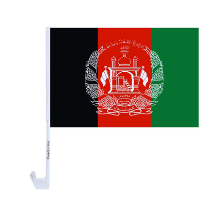 Afghanistan Polyester Car Flag - Pixelforma