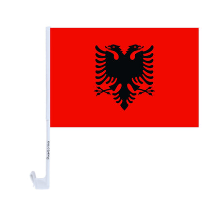 Albania Polyester Car Flag - Pixelforma