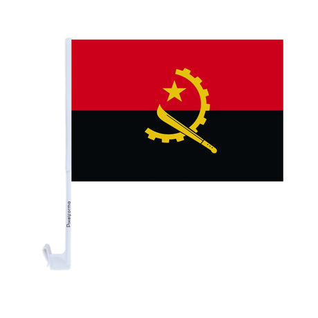 Angola Polyester Car Flag - Pixelforma