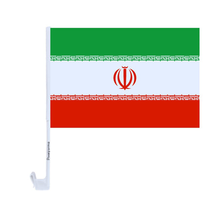 Iran Polyester Car Flag - Pixelforma