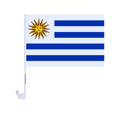 Uruguay Polyester Car Flag - Pixelforma