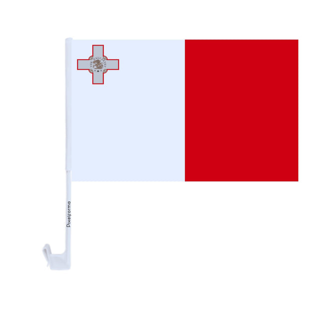 Malta Polyester Car Flag - Pixelforma