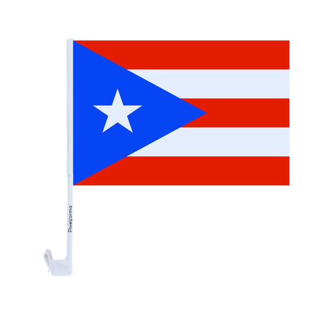 Puerto Rico Polyester Car Flag - Pixelforma