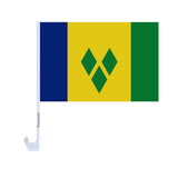 Saint Vincent and the Grenadines Car Flag in Polyester - Pixelforma