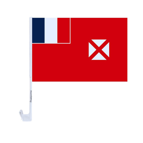 Drapeau voiture de Wallis-et-Futuna en polyester - Pixelforma