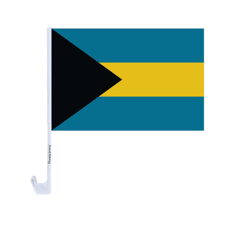 Polyester Bahamas Car Flag - Pixelforma