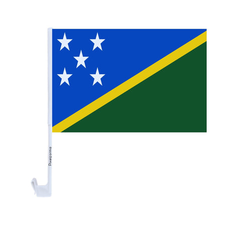 Solomon Islands Car Flag in Polyester - Pixelforma