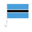 Polyester Botswana Car Flag - Pixelforma