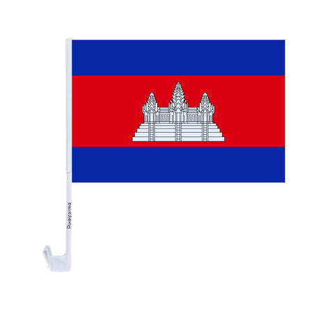 Cambodia Polyester Car Flag - Pixelforma