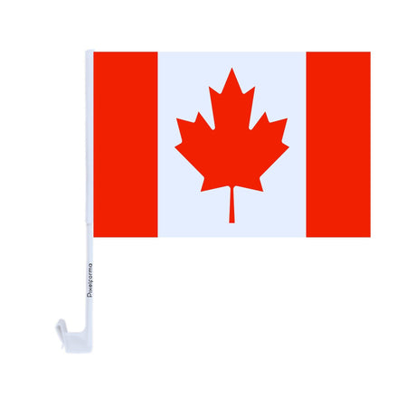 Drapeau voiture du Canada en polyester - Pixelforma