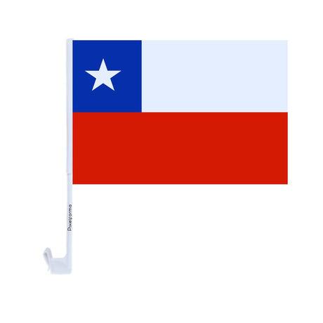 Chile Polyester Car Flag - Pixelforma