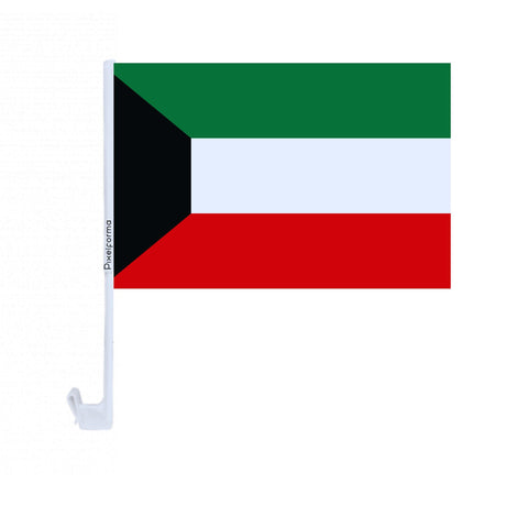 Kuwait Polyester Car Flag - Pixelforma