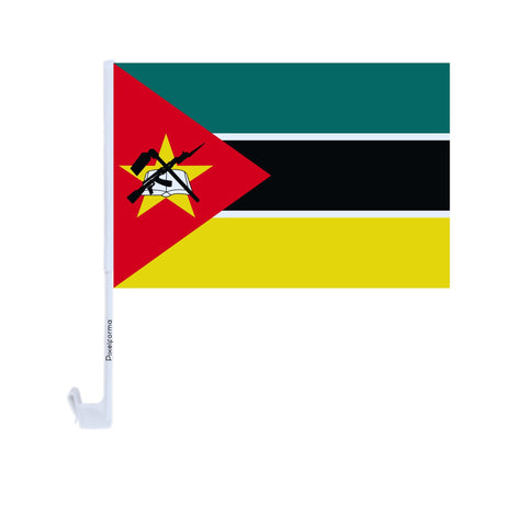 Mozambique Polyester Car Flag - Pixelforma