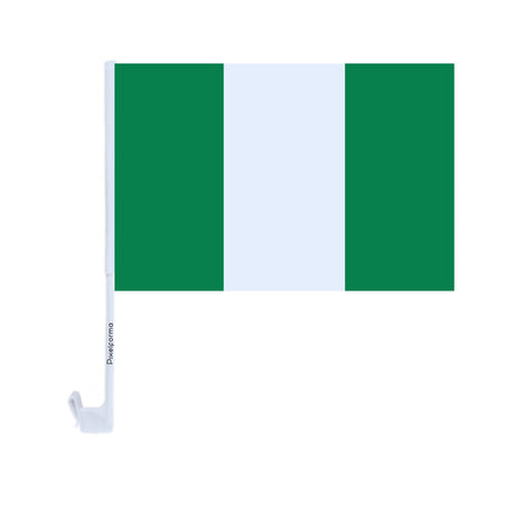 Nigeria Polyester Car Flag - Pixelforma