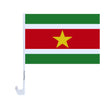 Polyester Suriname Car Flag - Pixelforma