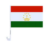 Polyester Tajikistan Car Flag - Pixelforma